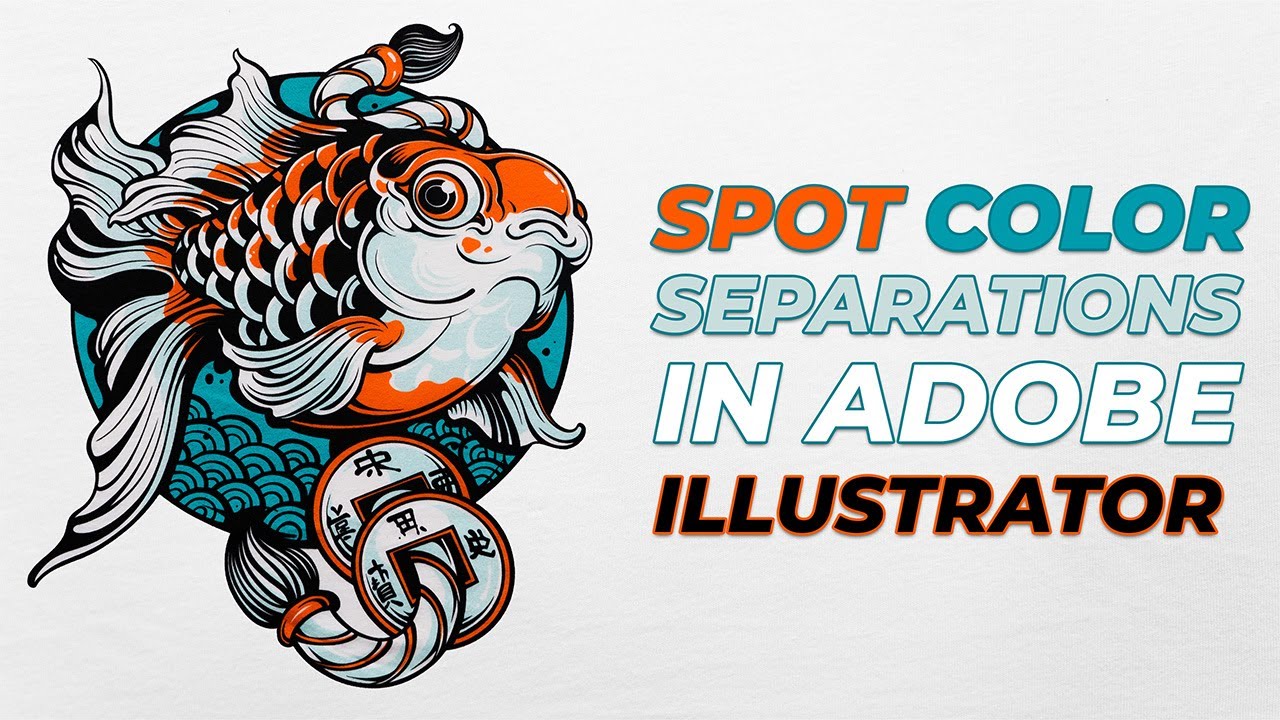 Spot Color Separations for Screen Printing In Adobe Illustrator