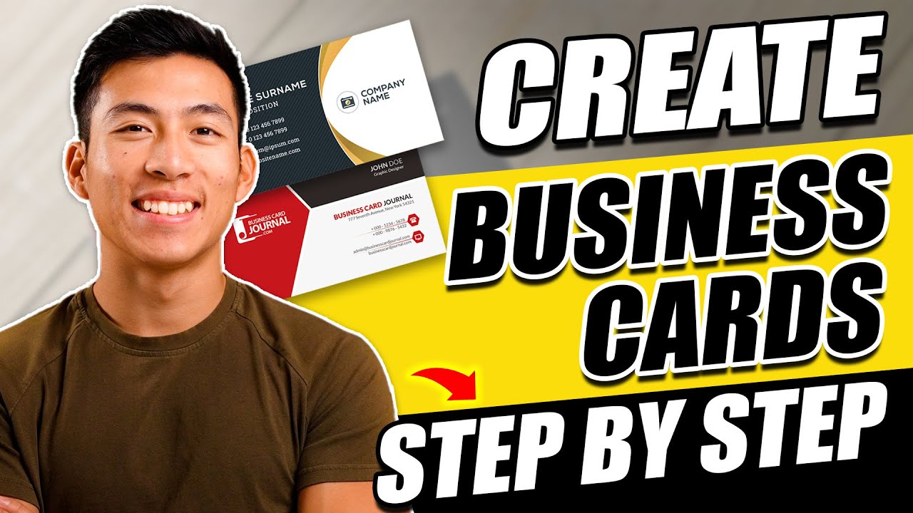 How to Create Professional Business Cards For Free 2024 (Step-by-Step)