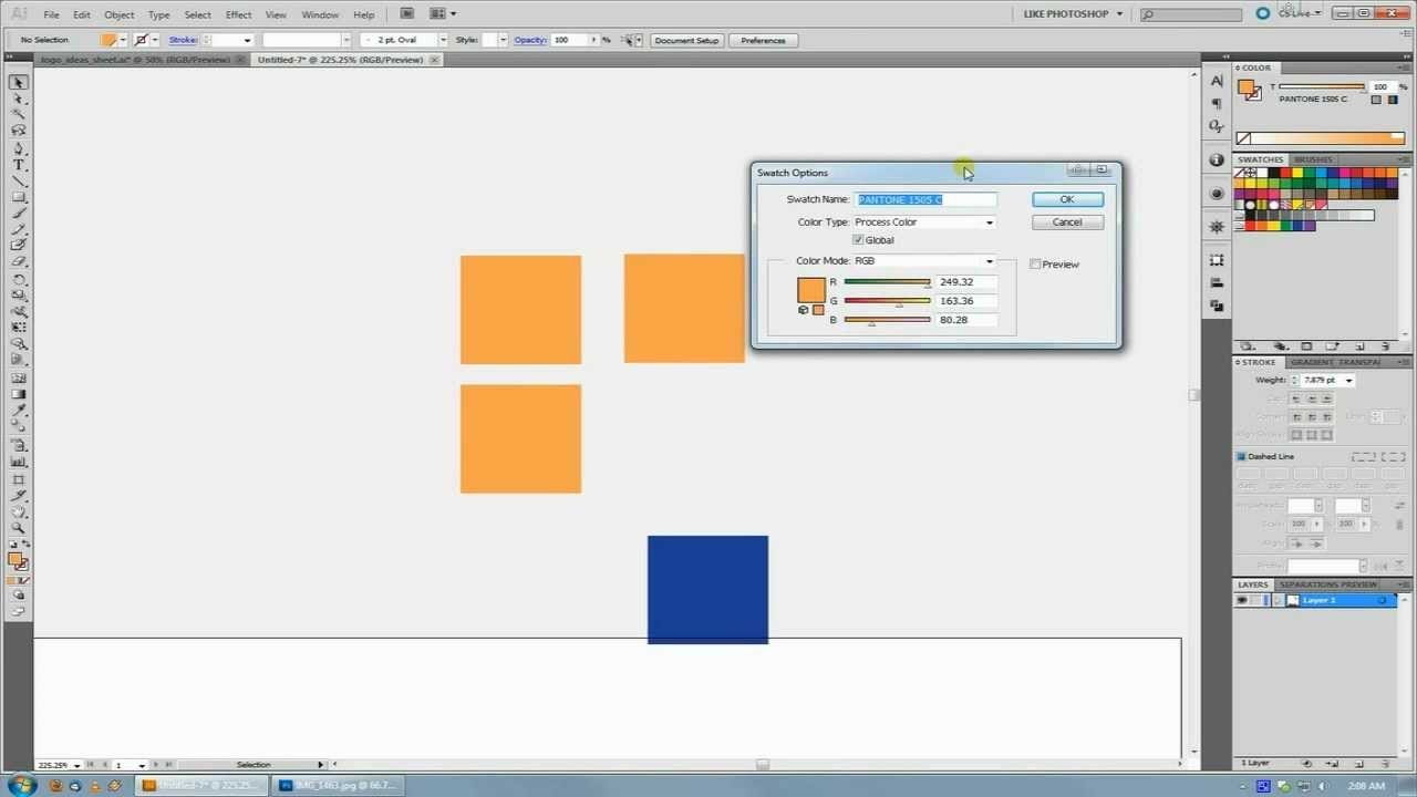 Print Process Tutorial, The Difference Between Spot and Process Colors
