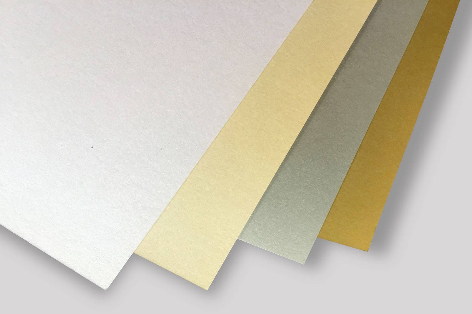 Metallic Shimmer Cards