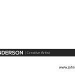 artistic flair personal name card design 5