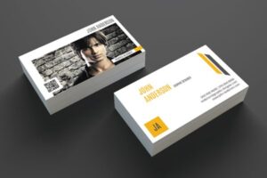 bold identity personal name card design 1