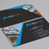 commercial realtor name card design 1