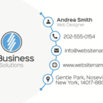 corporate charm name card design 3