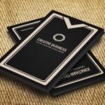 executive professional name card design 2