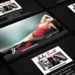 fashion photographer name card design 3