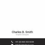it consultant name card design 2