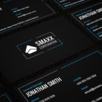 modern business essentials name card design 3