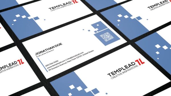 modern elegance name card design 3