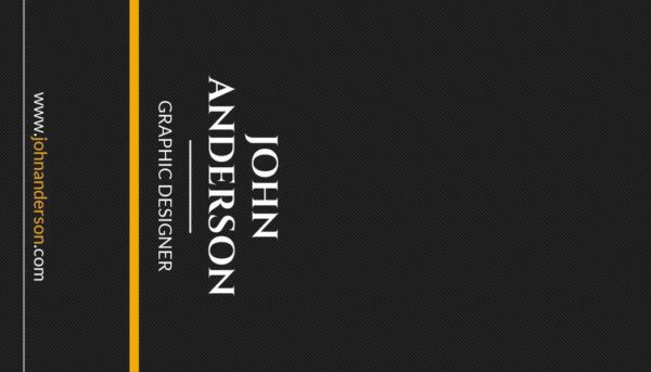 modern minimalist personal name card design 4