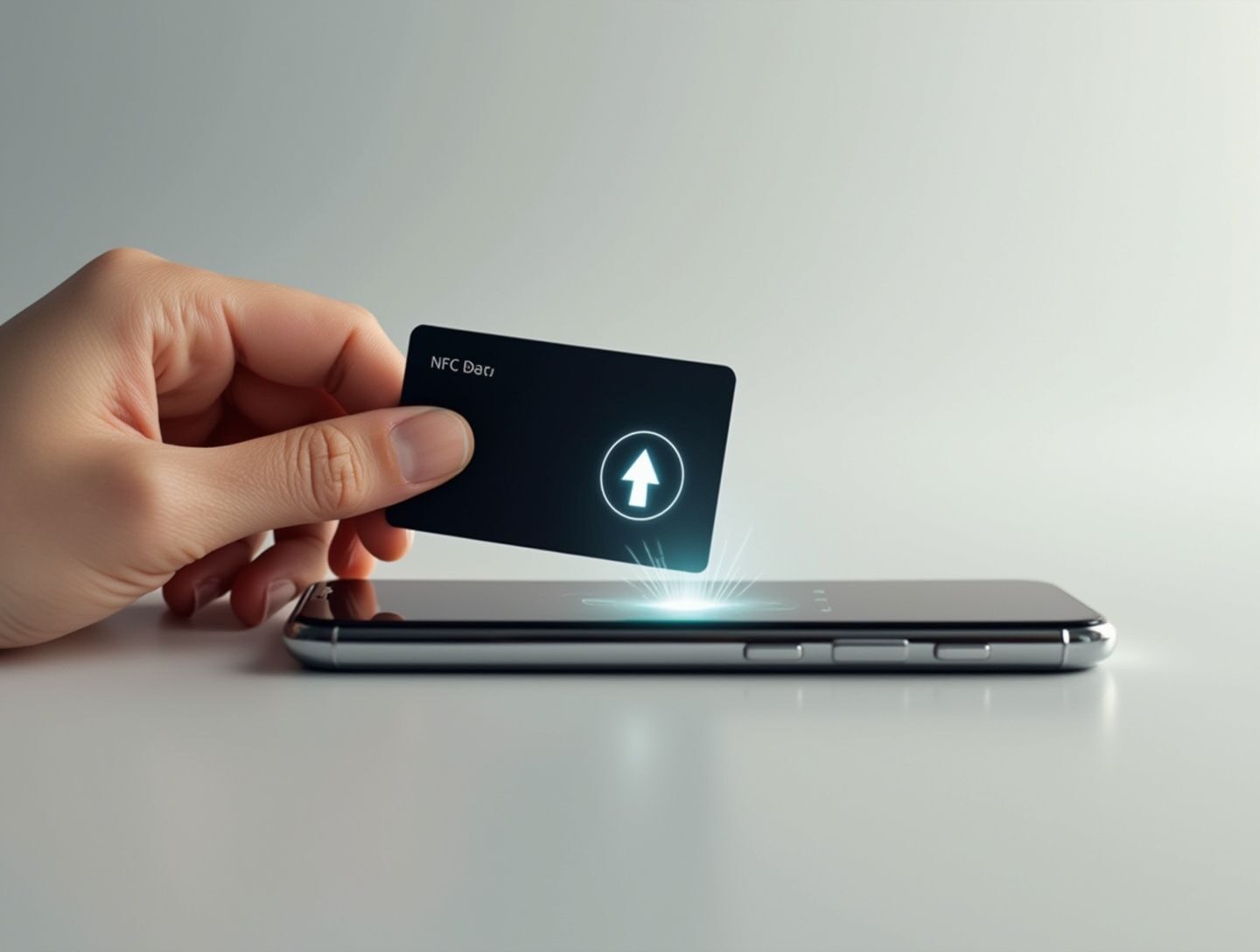 how to set up your nfc name card